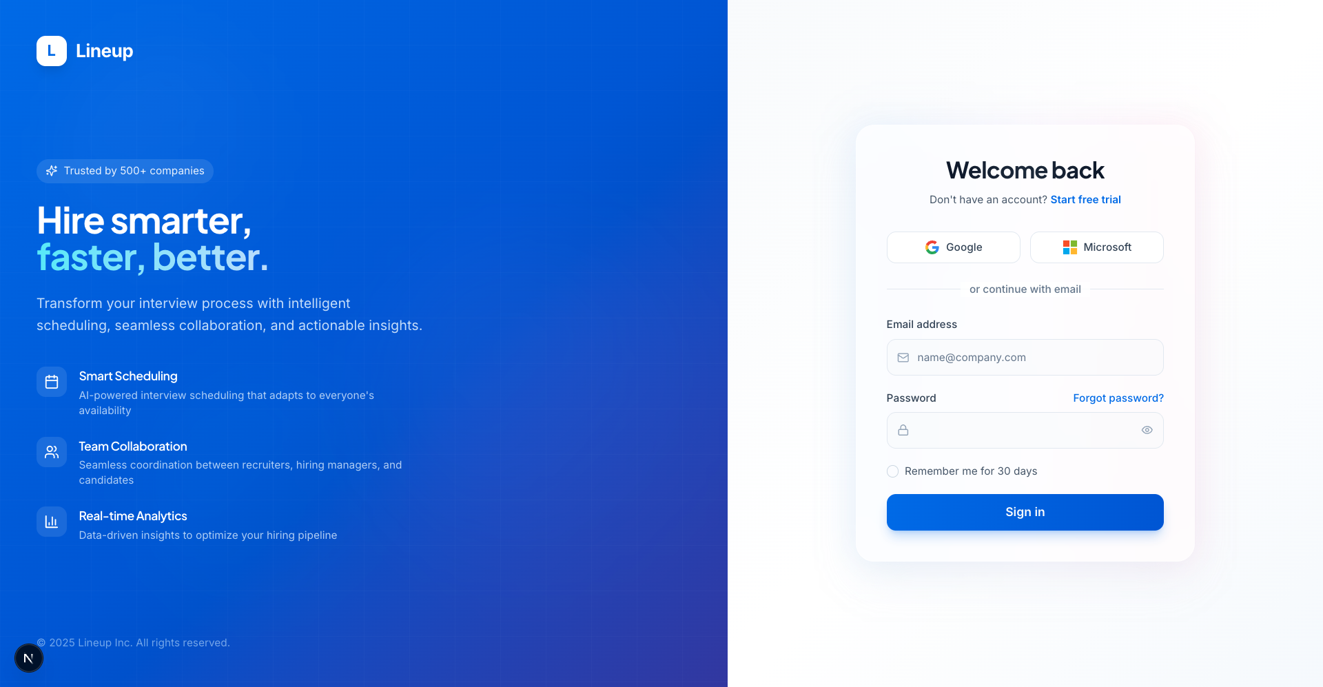 Login